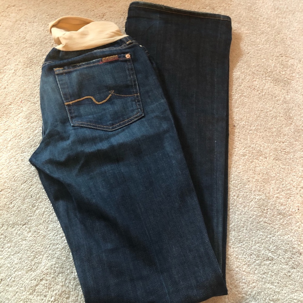 7 For All Mankind maternity denim